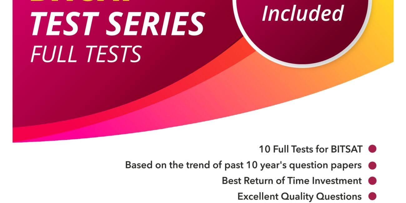 BITSAT Test Series